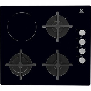Vgradna plošča Electrolux EGE6182NOK, steklo + plin