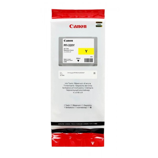 ČRNILO CANON PFI-320 RUMENA ZA TM200/205/300/305 300ml