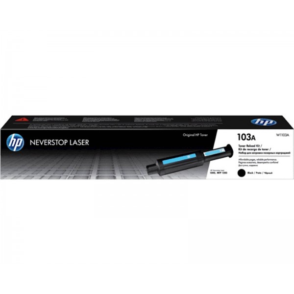 TONER HP 103A ČRN NEVERSTOP RELOAD KIT ZA NEVERSTOP LASER 1000/MFP 1200 ZA 2.500 STRANI