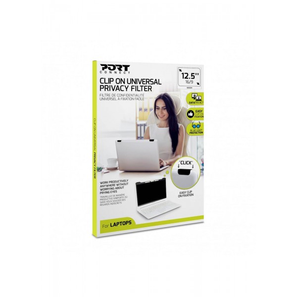 Privacy filter PORT 2D CLIP ON 12,5"