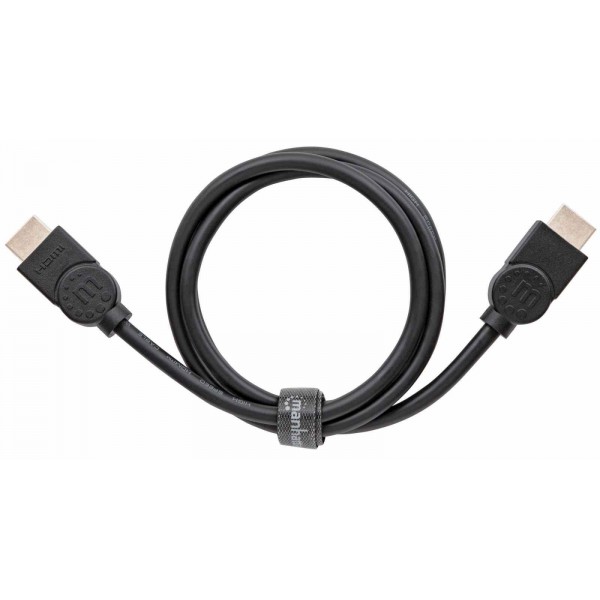 HDMI kabel z Ethernetom 1 m črn MANHATTAN