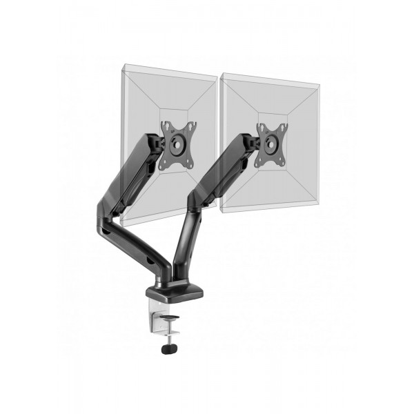 Namizni nosilec PORT za dva monitorja do 32"