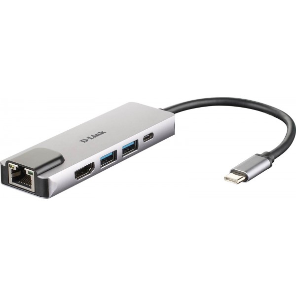 D-link 5-v-1 razdelilnik z HDMI / Ethernet in napajanjem