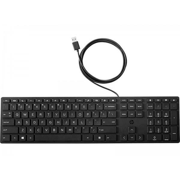Tipkovnica HP USB 320K Slim angleška US Tipkovnica HP USB 320K Slim angleška US