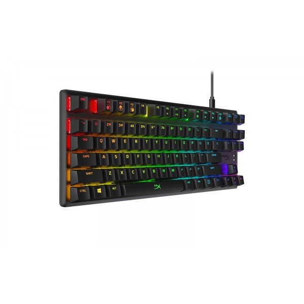 Tipkovnica HP HyperX Alloy Origins Core RGB, mehanična, HyperX Red Switch, linear, US Tipkovnica HP HyperX Alloy Origins Core RGB, mehanična, HyperX Red Switch, linear, US