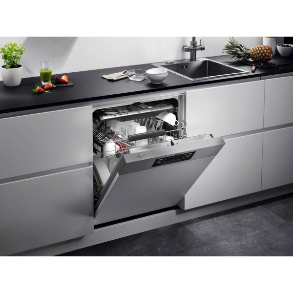 Delno vgradni pomivalni stroj AEG FEE84706PM, 60 cm, inverter motor
