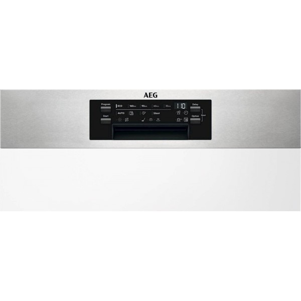 Delno vgradni pomivalni stroj AEG FEE84706PM, 60 cm, inverter motor