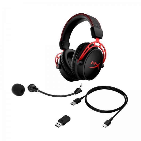 Slušalke HP HyperX Cloud Alpha Wireless, brezžične črne