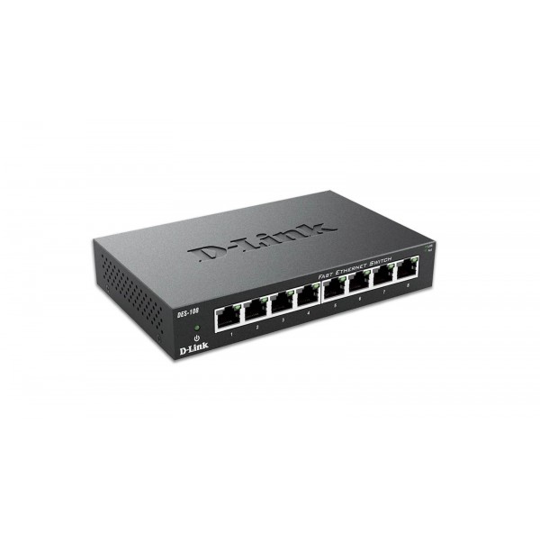 Mrežno stikalo D-LINK DES-108/E Mrežno stikalo D-LINK DES-108/E