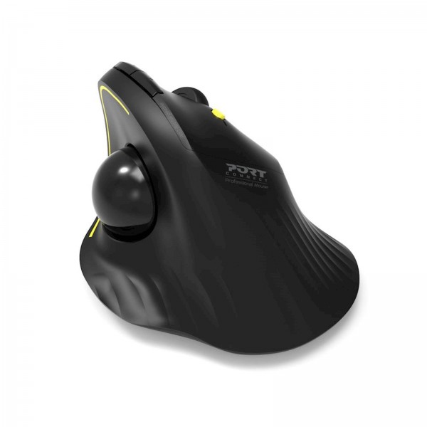 Miška PORT Trackball WL+BT, USB-A / C, polnilna, ergo, 5 gumbov, 4000dpi ergonomska Miška PORT Trackball WL+BT, USB-A / C, polnilna, ergo, 5 gumbov, 4000dpi ergonomska