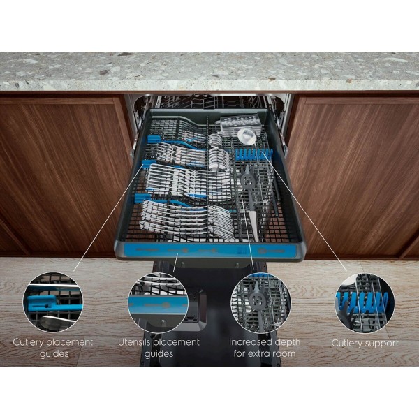 Vgr. pomivalni stroj Electrolux EES48200L, inverter, 700 Maxi Flex