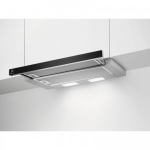 Vgradna izvlečna napa Electrolux LFP326AB, 60 cm, črna fronta