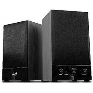 Zvočniki Genius SP-HF1250B II, 40W, HI-FI, leseni, črni