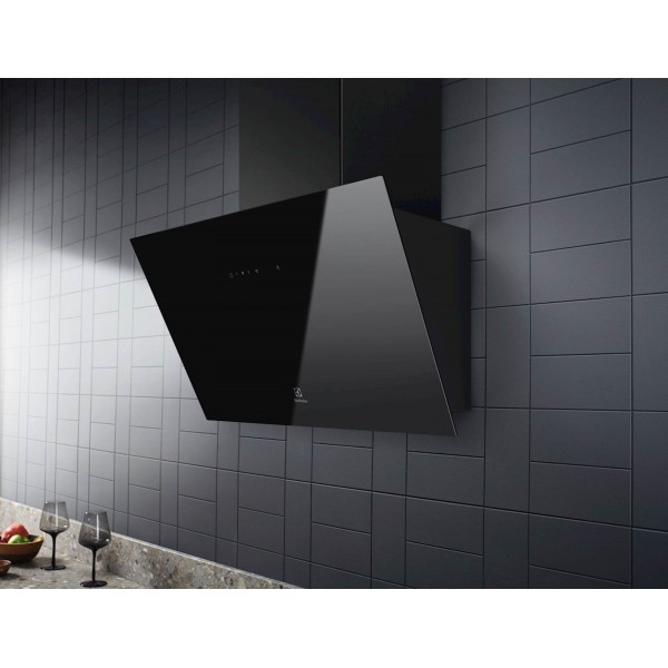 Kaminska kuhinjska napa Electrolux LFV436K, črna, 60 cm