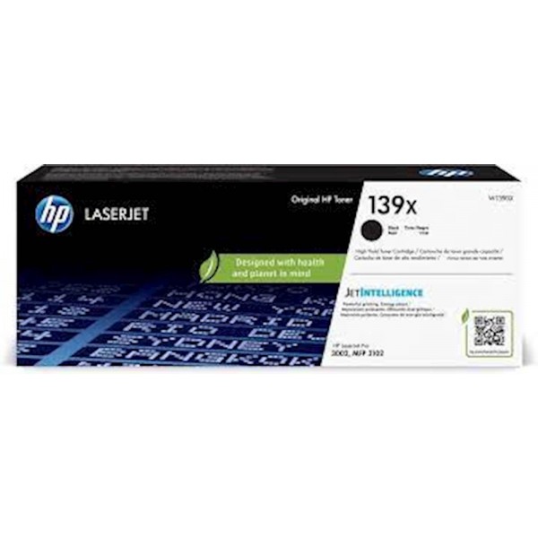 TONER HP 139X ČRN ZA LJ PRO 3002 ZA 4.000 STRANI