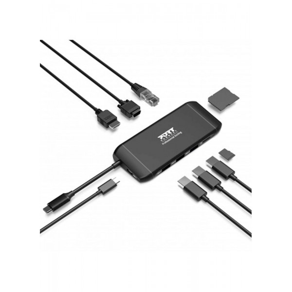 Docking Station PORT Type C, potovalni 100W