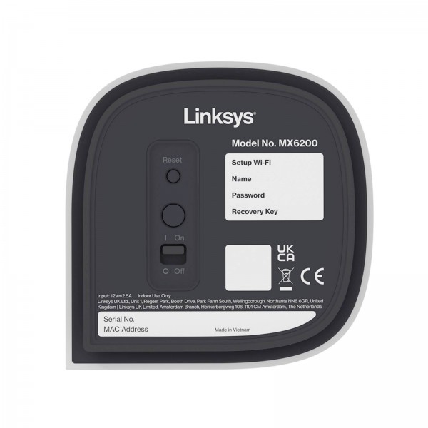 LINKSYS VELOP Pro 6E Mesh WiFi 6 MX6201