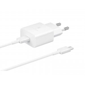 SAMSUNG ADAPTER+KABEL HITRI TYPE-C to TYPE-C 15W WHITE