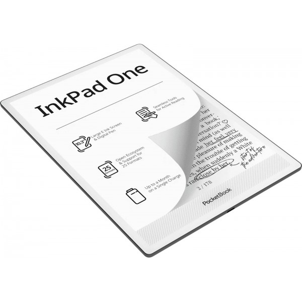 Elektronski bralnik PocketBook InkPad One, črn