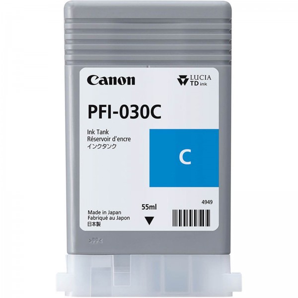 ČRNILO CANON PFI-030C MODRA ZA TM240/TM340 55ml ČRNILO CANON PFI-030C MODRA ZA TM240/TM340 55ml