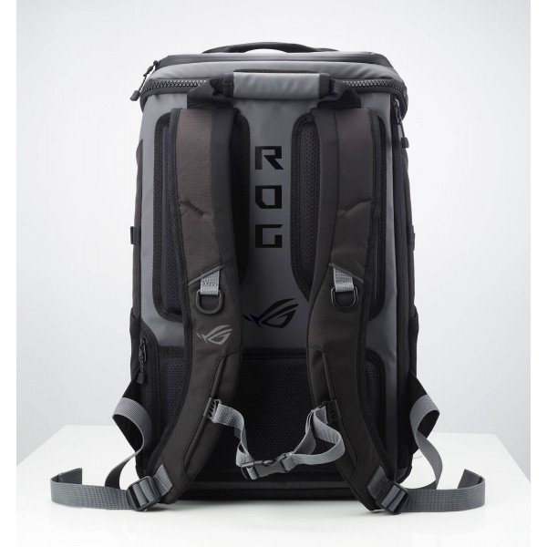 Nahrbtnik ASUS ROG Ranger BP2701 Gaming Backpack (Cybertext Edition), črn, za prenosnike do 17"