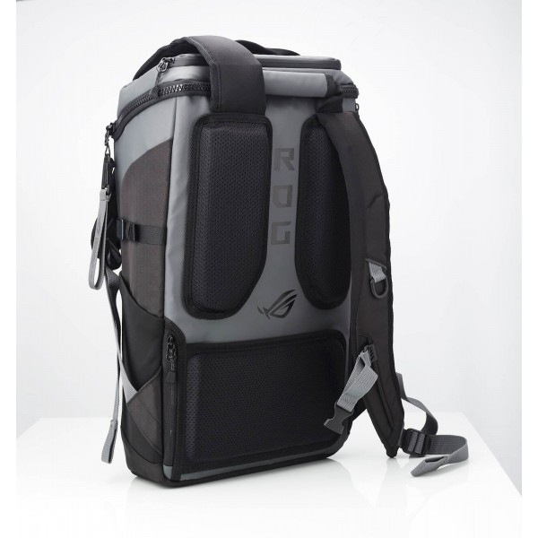 Nahrbtnik ASUS ROG Ranger BP2701 Gaming Backpack (Cybertext Edition), črn, za prenosnike do 17"