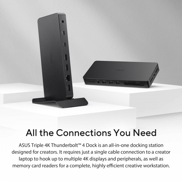 ASUS priklopna postaja ASUS Triple 4K Thunderbolt 4  Dock DC500