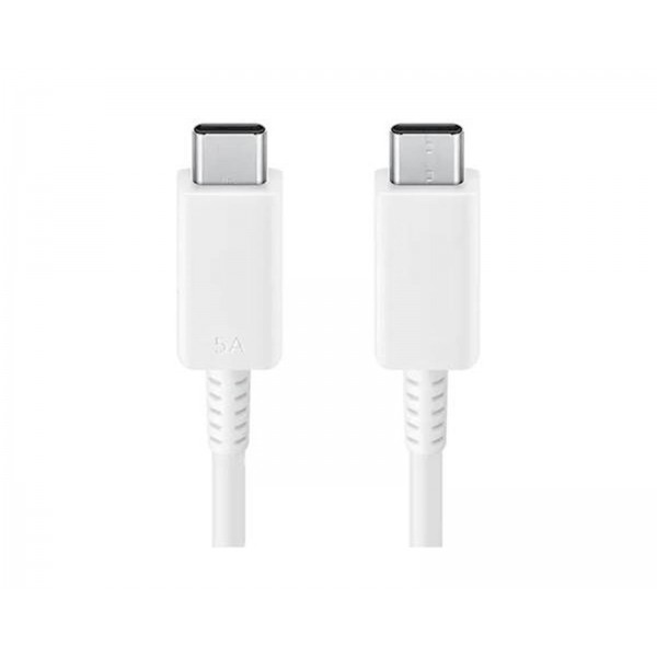 SAMSUNG KABEL HITRI TYPE-C to TYPE-C 5A 1,8M WHITE