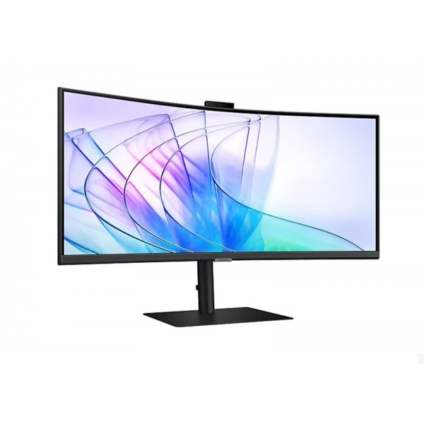 Monitor Samsung 34" S65VC ViewFinity S6 ukrivljen, VA, 3440x1440, HDMI, DP, USB-C, kamera