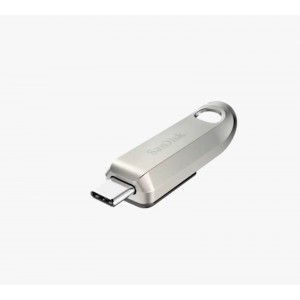 USB C DISK SANDISK 128GB Ultra Luxe, 3.2 Gen1, 400 MB/s, srebrn