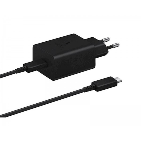 SAMSUNG ADAPTER HITRI + KABEL TYPE-C to TYPE-C 45W BLACK SAMSUNG ADAPTER HITRI + KABEL TYPE-C to TYPE-C 45W BLACK