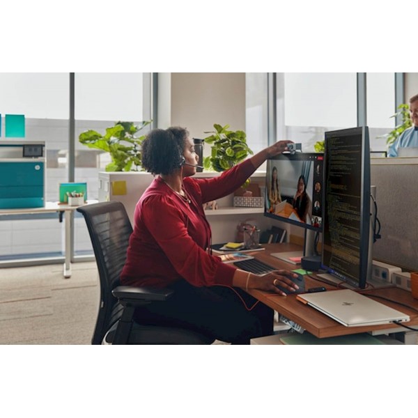 Stereo slušalke Poly Blackwire 3320 USB-C s potrdilom Microsoft Teams + adapter USB-C/A