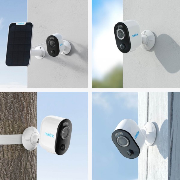 Reolink IP Kamera Argus serija B330 5MP, Zunanja, Baterijska, Barvni nočni vid, Wi-fi