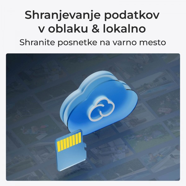 Reolink IP Kamera GO serija G430 5MP, Zunanja, Baterijska, 4G LTE, 355° Pan & 140° Tilt