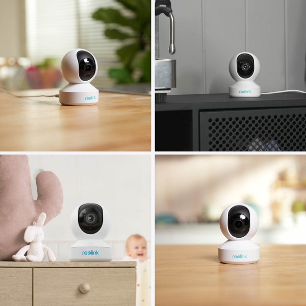 Reolink IP Kamera E serija E340 5MP, Notranja, Pan&tilt, 3x optični zoom, Samodejno sledenje. Reolink IP Kamera E serija E340 5MP, Notranja, Pan&tilt, 3x optični zoom, Samodejno sledenje.