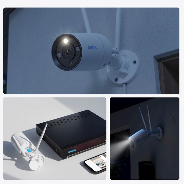 Reolink IP Kamera W330 4K, Wi-fi 6, Barvni nočni vid Reolink IP Kamera W330 4K, Wi-fi 6, Barvni nočni vid