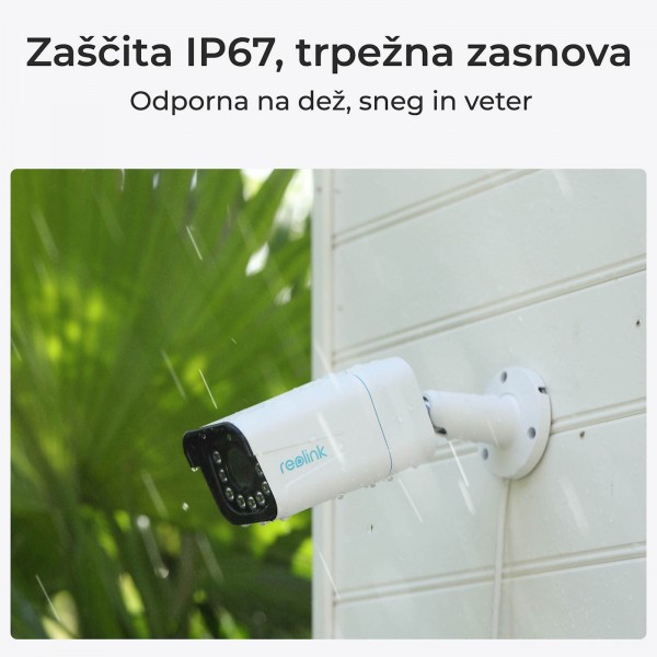Reolink Ip Kamera serija P430 Zunanja, 4K, 8MP, 5x Optični zoom, POE