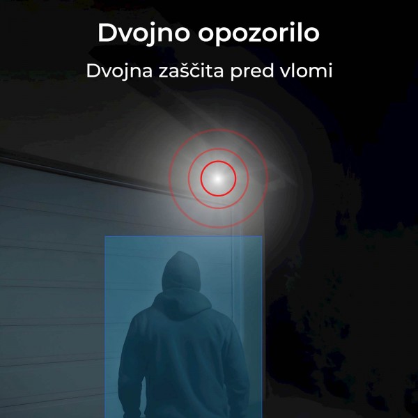 Reolink Ip Kamera serija P437 4K, Zunanja, IK 10 odporna, 5x optični zoom, POE