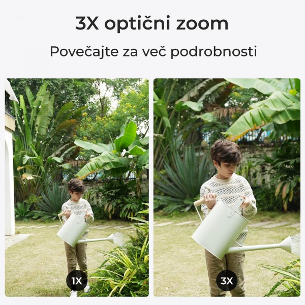 Reolink Ip Kamera serija P434 4K, Zunanja, Barvni nočni vid, 3x optični zoom, POE