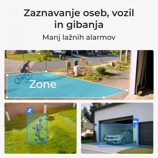 Reolink Ip Kamera E serija E560P 4K, 8MP PTZ, Samodejno sledenje, 3x zoom, barvni nočni vid, POE