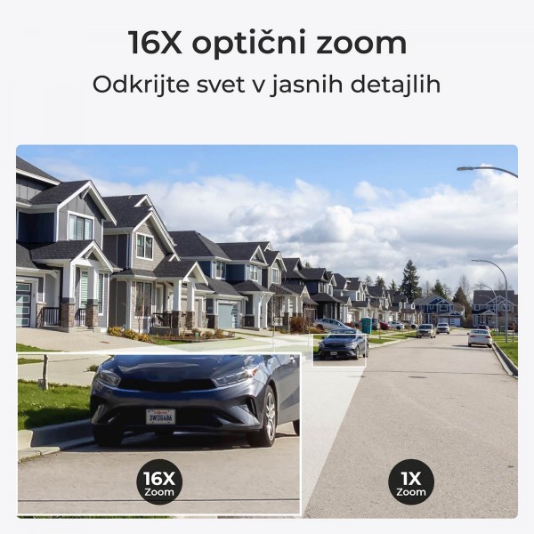 Reolink IP Kamera P850 4K, 8MP,  360° Pan & 90° Tilt, 16x zoom, Auto sledenje, POE