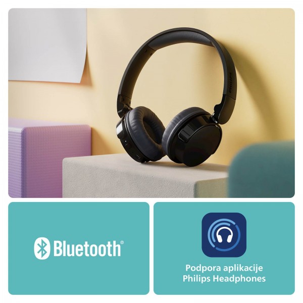 SLUŠALKE PHILIPS TAH3209BK SLUŠALKE PHILIPS TAH3209BK