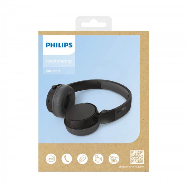 SLUŠALKE PHILIPS TAH3209BK SLUŠALKE PHILIPS TAH3209BK