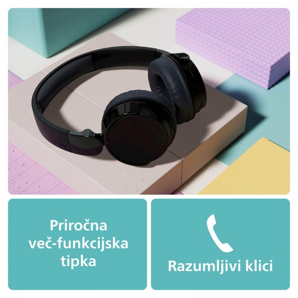 SLUŠALKE PHILIPS TAH3209BK SLUŠALKE PHILIPS TAH3209BK