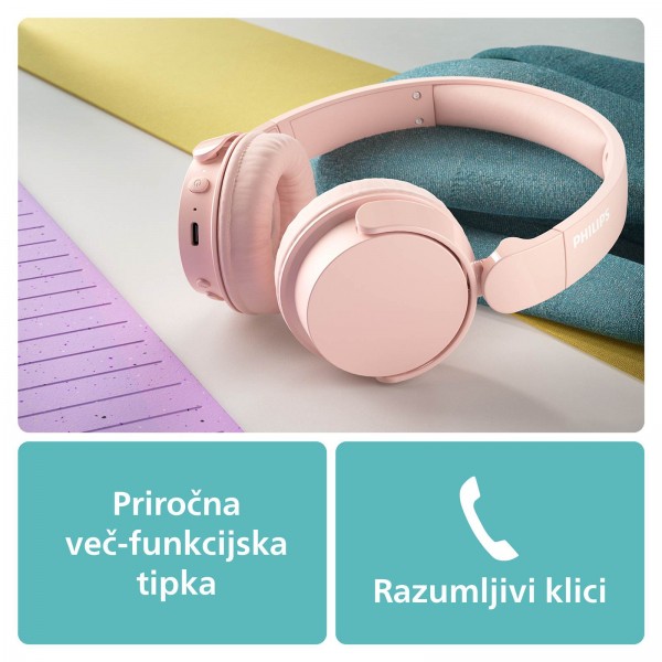 SLUŠALKE PHILIPS TAH4209PK SLUŠALKE PHILIPS TAH4209PK