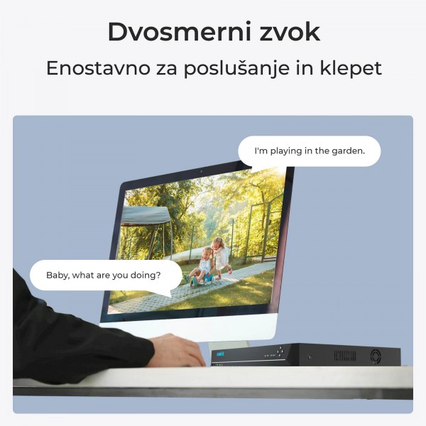 Reolink NVR snemalnik NVS36 16MP, 36 kanalni, dvosmerni zvok, podpora do 48 TB HDD Reolink NVR snemalnik NVS36 16MP, 36 kanalni, dvosmerni zvok, podpora do 48 TB HDD