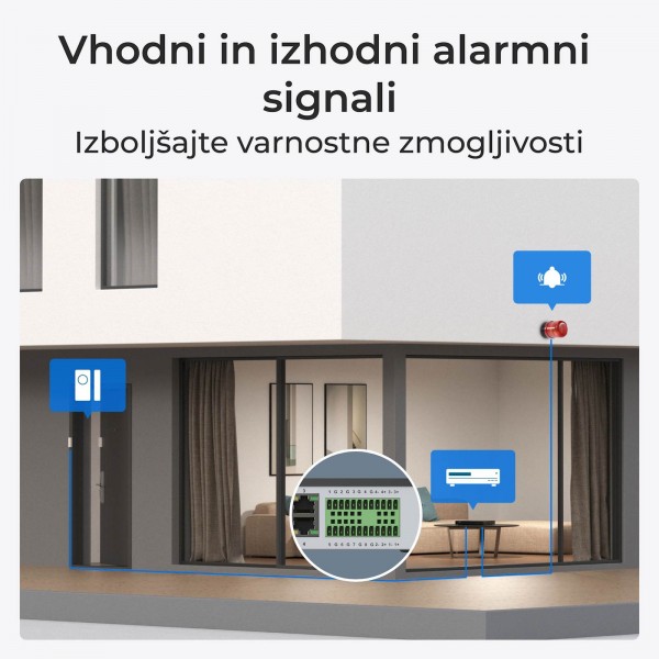 Reolink NVR snemalnik NVS36 16MP, 36 kanalni, dvosmerni zvok, podpora do 48 TB HDD Reolink NVR snemalnik NVS36 16MP, 36 kanalni, dvosmerni zvok, podpora do 48 TB HDD