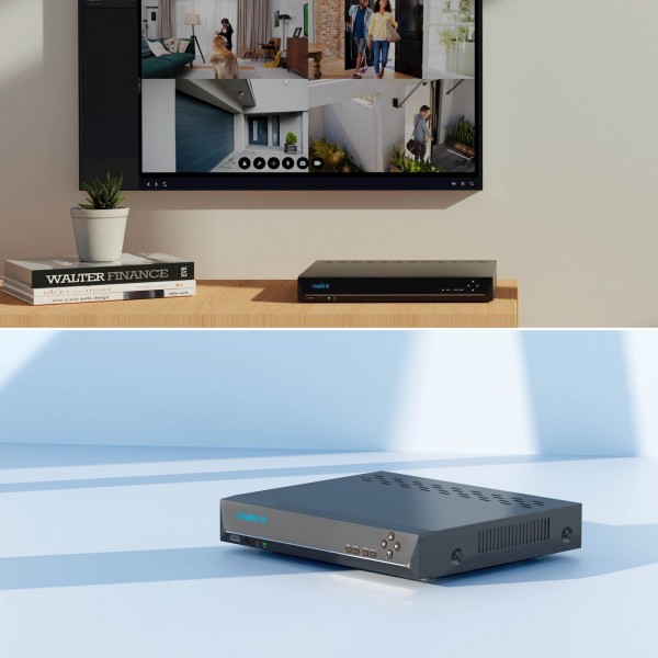 Reolink NVR snemalnik NVS36 16MP, 36 kanalni, dvosmerni zvok, podpora do 48 TB HDD Reolink NVR snemalnik NVS36 16MP, 36 kanalni, dvosmerni zvok, podpora do 48 TB HDD