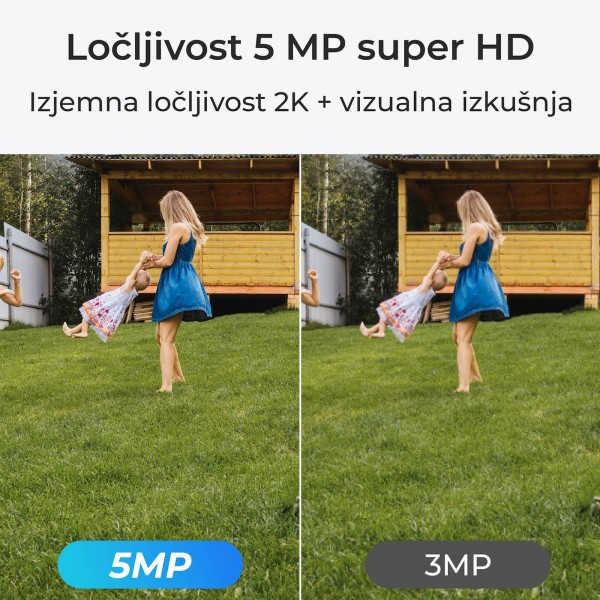Reolink NVR snemalnik NVS8-5MD4 5MP, 8 kanalni NVR, 2TB HDD, 4x kamera POE Reolink NVR snemalnik NVS8-5MD4 5MP, 8 kanalni NVR, 2TB HDD, 4x kamera POE