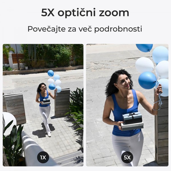 Reolink IP Kamera W437 4K, Wi-Fi 6, IK10 Odporna na udarce, 5x zoom, Barvni nočni vid Reolink IP Kamera W437 4K, Wi-Fi 6, IK10 Odporna na udarce, 5x zoom, Barvni nočni vid